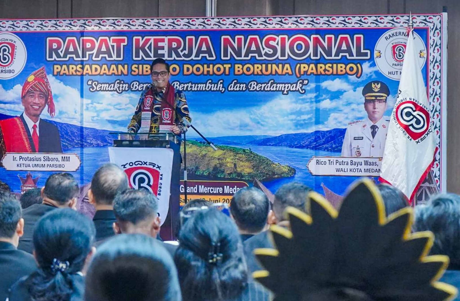 Rico Waas Dukung Digitalisasi Tarombo