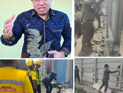 Perjuangan Pengacara Kondang Dr. Darmawan Yusuf untuk PT Belawan Indah Berbuah Hasil, Pemko Medan Rubuhkan Tembok PT SBP