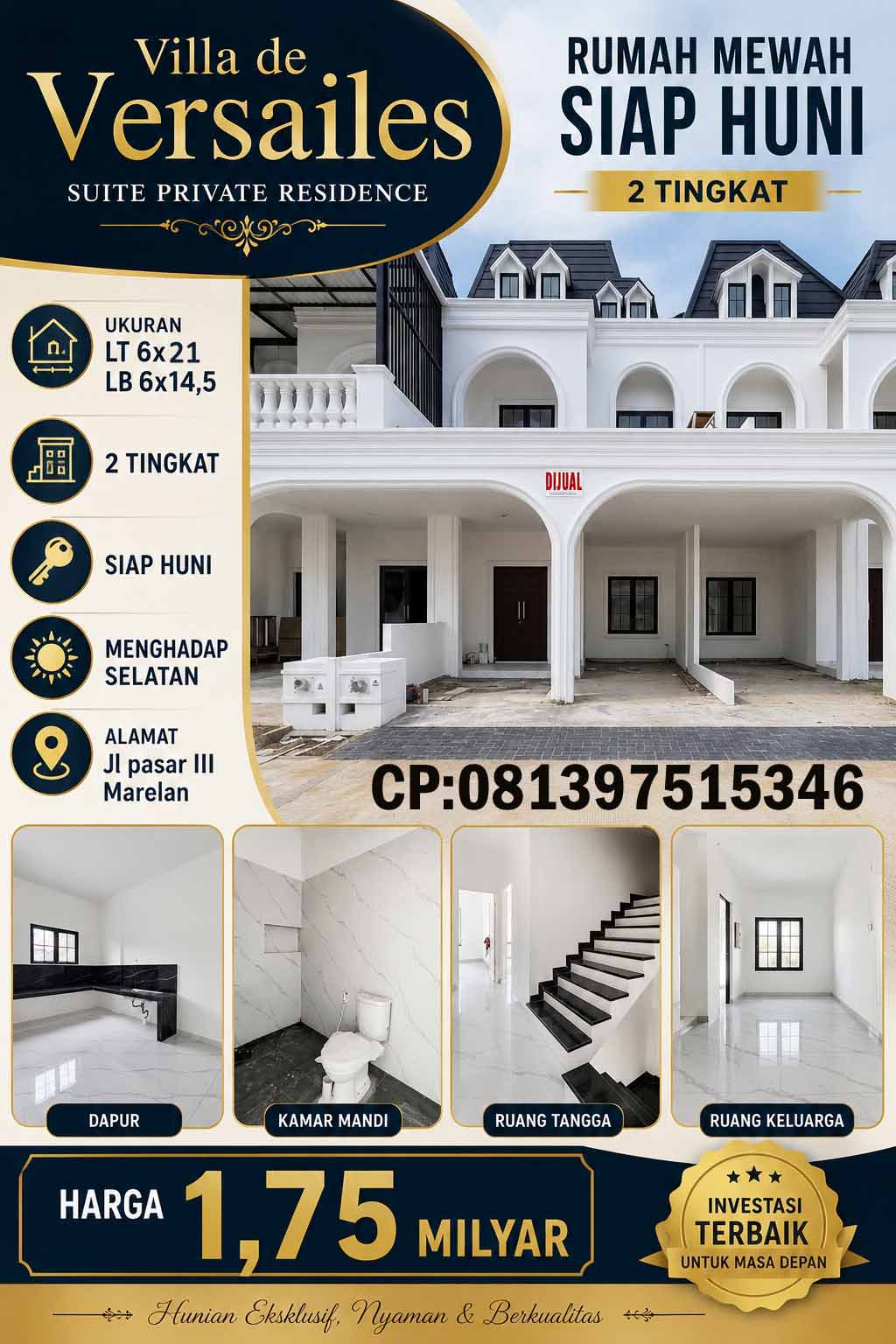 rumah di marelan