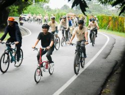 Kayuh 21 Km Bersama Forkopimda, Zakiyuddin Harahap Pantau Kota Medan dan Perkuat Sinergi