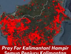 Pulau Kalimantan di Landa Kebakaran Hebat
