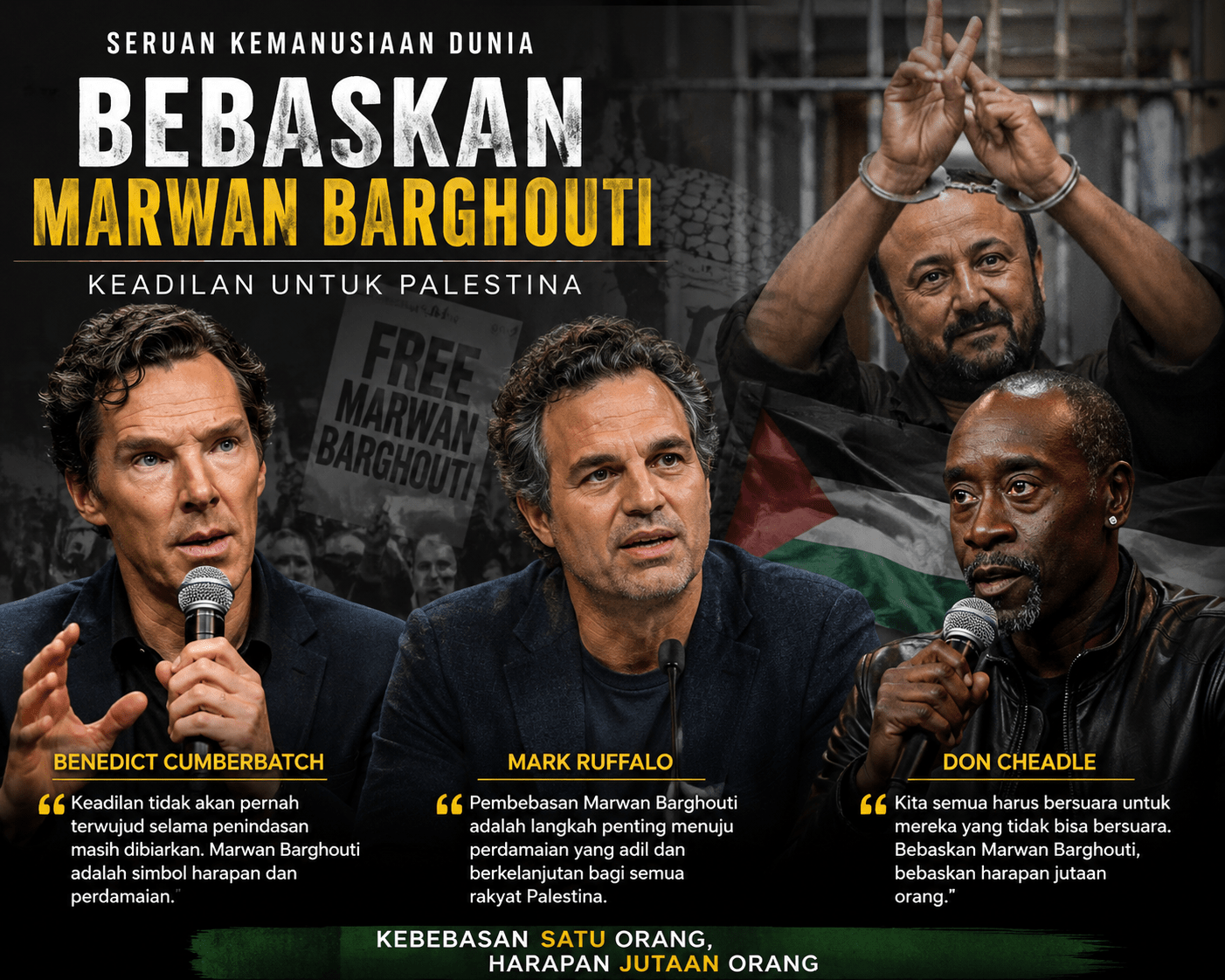 Pejuang Palestina Marwan Barghouti