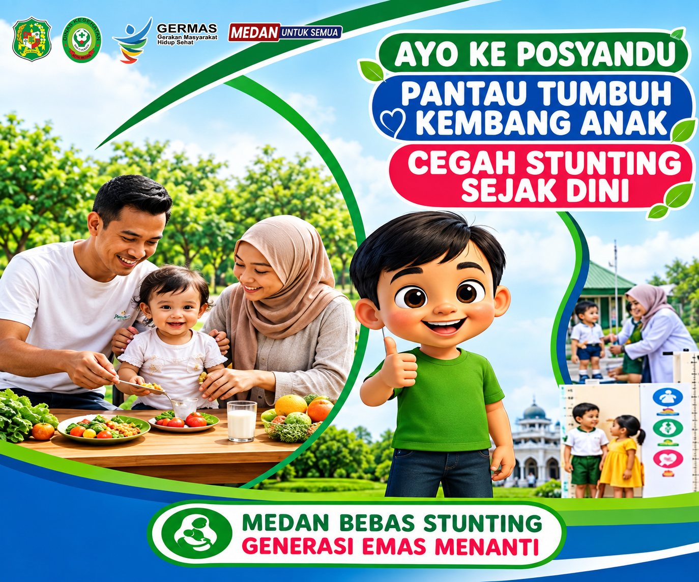 pemko medan cegah stunting