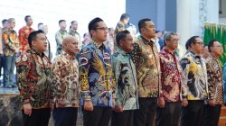 Ikuti Rakor Penguatan Tata Kelola Pemerintahan Daerah dan Pencegahan Korupsi, Rico Waas Tandatangani Komitmen Bersama