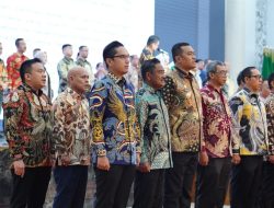 Ikuti Rakor Penguatan Tata Kelola Pemerintahan Daerah dan Pencegahan Korupsi, Rico Waas Tandatangani Komitmen Bersama