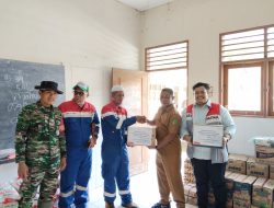 Pertamina EP Pangkalan Susu Salurkan Bantuan untuk Korban Banjir