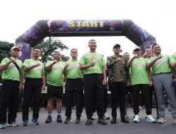 Rico Waas Bersama Pangdam I/BB dan Wagubsu Lepas 20.000 Peserta Fun Run 5K
