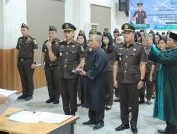 Kajari Belawan, Dr. Yusup Darmaputra, Melantik dua Pejabat Baru