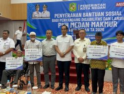 PKH Medan Makmur Resmi Disalurkan, Rico Waas Serahkan Bantuan Untuk 10 Ribu Warga Lansia dan Disabilitas