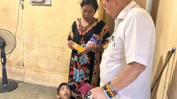 Wong Chun Sen Turun Langsung Bantu Anak Stunting di Medan Tembung