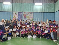 Julis Amitra-Taufik Juara Kelas B Turnamen PB Mitra Sporty Medan, Kadispora dan Ketua KONI Siap Dukung Bulutangkis