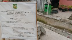 Anggaran Fantastis, Proyek SDABMBK di Medan Utara Terkesan Asal-asalan